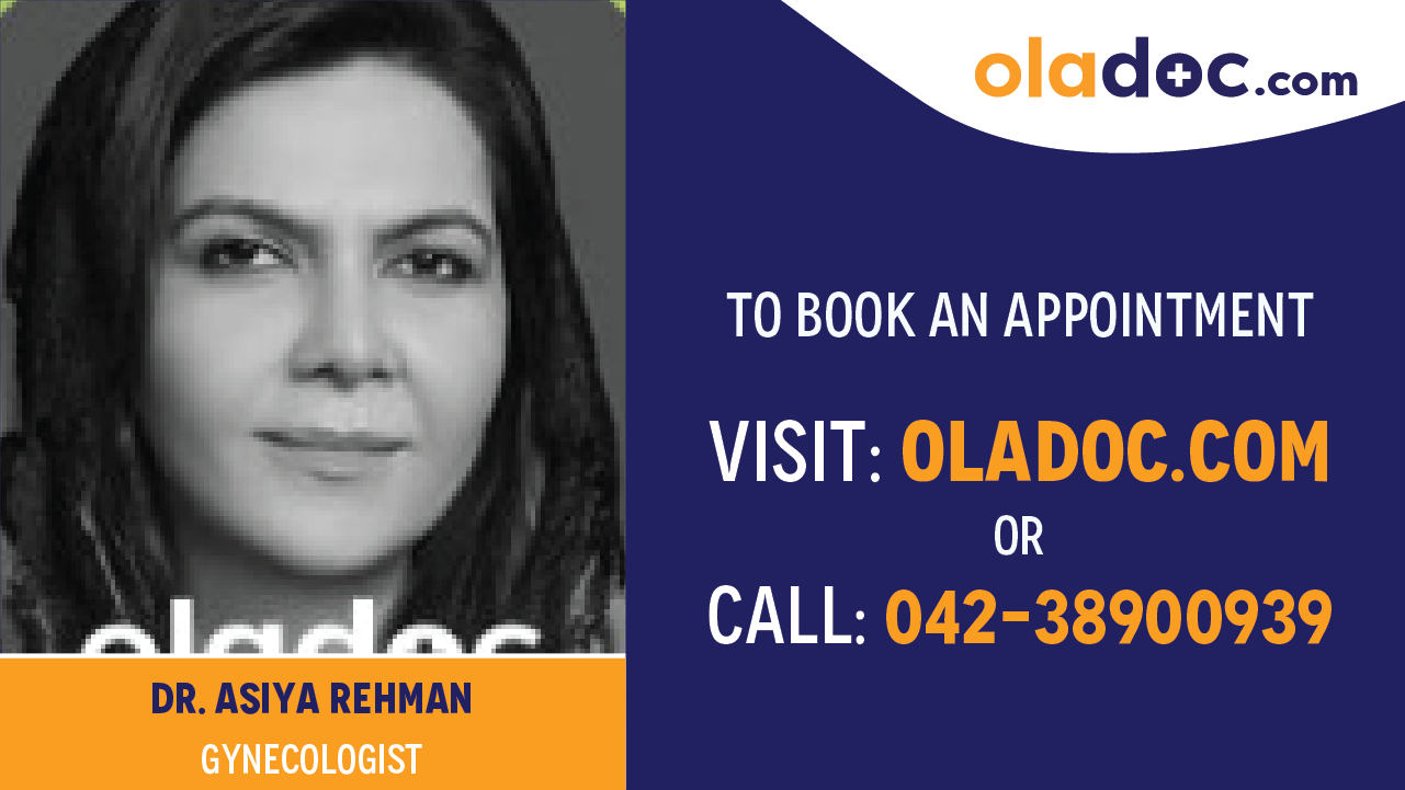 Book appointment with Dr. Asiya Rehman-best Gynecologist in Multan